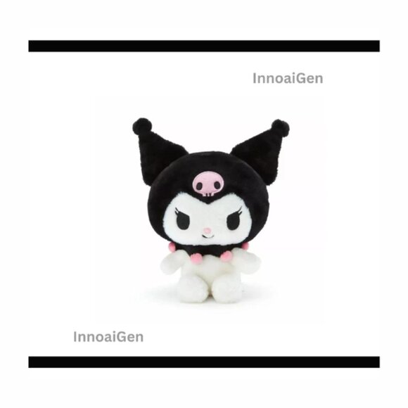 Sanrio Character Kuromi Stuffed Toy S Size ( Standard ) Plush Doll New Japan - Picture 4 of 5